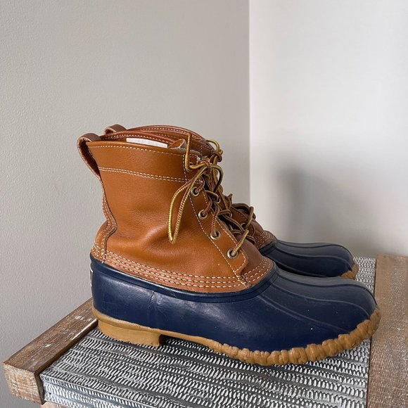 Women’s LL Bean Boots Navy Blue main image 8